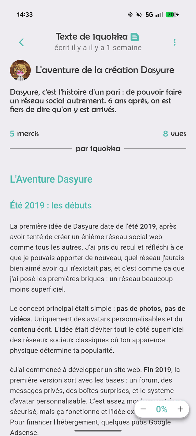 Dasyure Kiosque