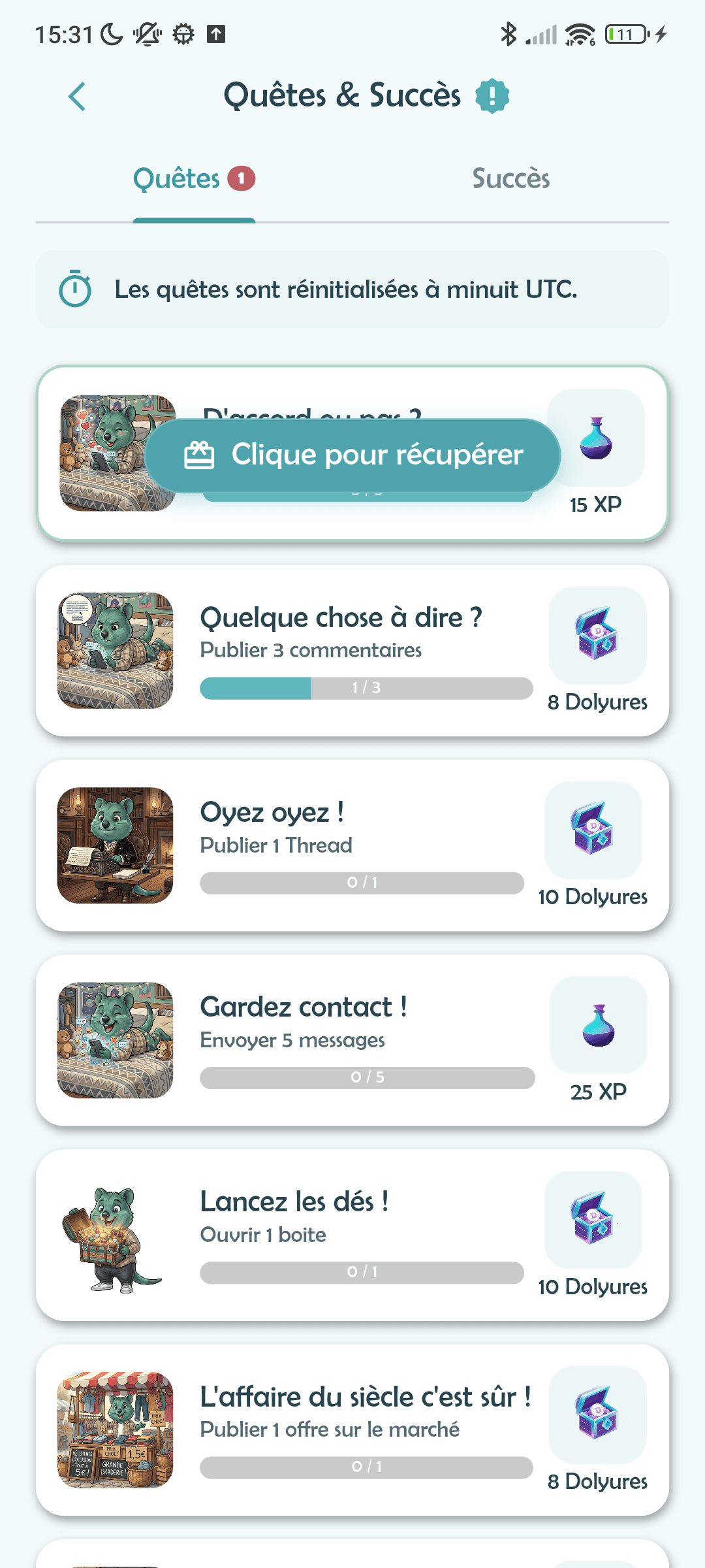 Succès Dasyure